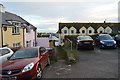 Small car park and footpath off Parson St