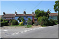 Darsham: colourful cottages on the corner