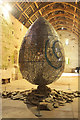 SX4866 : Cosmic egg, Tithe barn, Buckland Abbey by Derek Harper