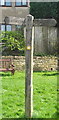 Cotswold Way Signpost, The Green, Old Sodbury, Gloucestershire 2017