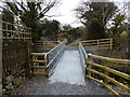 Footbridge on the Slate Valley Path, Rhostryfan