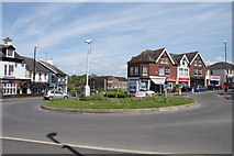 TQ3324 : Roundabout at Haywards Heath by Bill Boaden