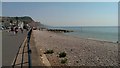 SY1287 : Sea front and beach at Sidmouth by Brian Robert Marshall
