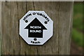 NH7276 : John O'Groats Trail Logo by Chris Heaton