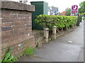 Upton Bridge parapet in Greasby Road, Wirral