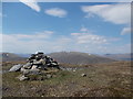 NN5843 : Summit of Meall nam Maigheach by Iain Russell