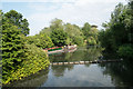 Narrow boats near Ware Weir