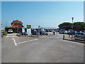 Car park at Pevensey Bay