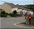 Queen Elizabeth II postbox, Coronation Road, Blackwood