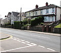 Houses near the southern end of High Street, Blackwood