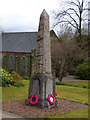 Bourock Parish Church war memorial