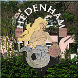 TM3193 : Hedenham Village Sign by Roger Jones
