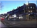 Brixton Road at the junction with Stockwell Park Road SW9