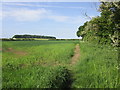 Footpath to the A616