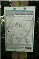 TM1241 : Conservation Walks Map on Church Lane by Geographer