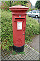 TM1542 : Stoke Park Shops Post Office Postbox by Geographer