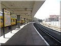 SJ3093 : On the platform, New Brighton Station by Graham Robson