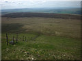 SE0072 : Fence descending Thorn Clod Hill by Karl and Ali