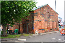 SK5838 : Building at Nottingham City Council Eastcroft Depot, Incinerator Road by Roger Templeman