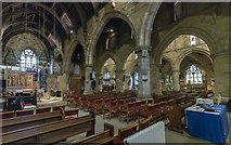 TA0489 : Interior, St Mary's church, Scarborough by J.Hannan