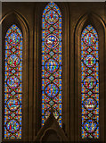 TA0489 : West window, St Mary's church, Scarborough by Julian P Guffogg