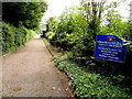 Entrance to greens, Omagh Golf Club