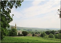 SD8789 : View  over  Hawes  into  Wensleydale by Martin Dawes
