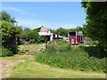 Ruined barn and horsebox