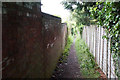 Footpath in the Battledown Estate