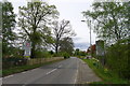 The A862 entering Conon Bridge