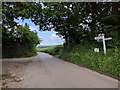 Signpost at North Down