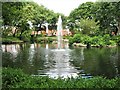 Fountain, Rock and Water Garden, Ashton Gardens, St Annes