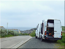 SW8062 : Modified Van near Towan Head by Gary Rogers