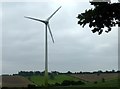SK6048 : Wind turbine off Spindle Lane by Graham Hogg