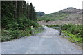 Forest Road at Shiel Hill