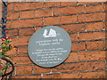 TM5593 : Grey plaque in Lowestoft High Street by Adrian S Pye