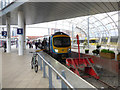 Victoria railway station and tram stop