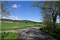 The road from Foulis Castle joining the C1023 (Drummond Road)