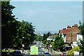 View over Tottenham Hale and beyond from the top deck of a 123 bus on Forest Road