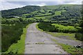 A farmland access road