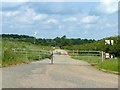 The way into East Leake Quarry