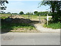 Rerouted footpath, Mock Lane