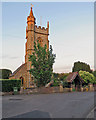 Wilton: St George - tower and lychgate