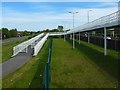 Hillington Footbridge: northern ramp