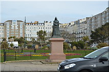 TQ8008 : Queen Victoria Statue, Warrior Square by N Chadwick