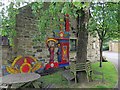 Wall murals, Place Hill, Reeth