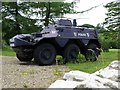 Armoured car, Reeth Bridge