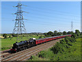 ST3084 : Railtour near Duffryn by Gareth James