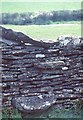 Old Farm Wall Steps, nr Luckington, Wiltshire 1983