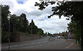 Abbey Park Road looking westwards after River Soar bridge